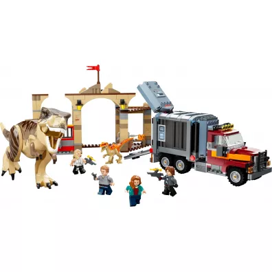 LEGO Jurassic World Ucieczka tyranozaura i atrociraptora 76948