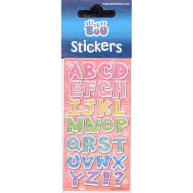 Sticker Boo Naklejki Literki 6,6 x 12,6 cm