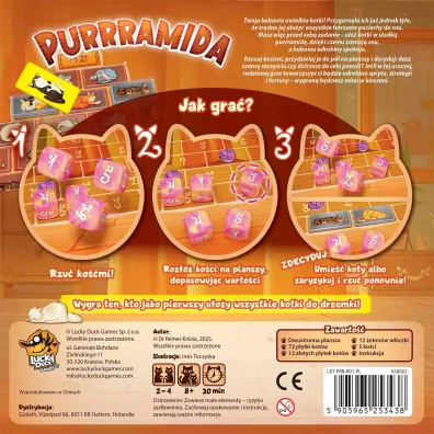 Gra Purrramida Lucky Duck Games Polska