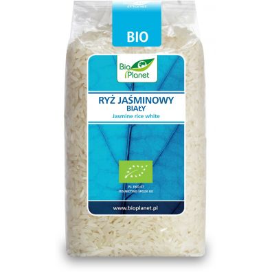 Bio Planet Ryż jaśminowy biały bezglutenowy 500 g Bio