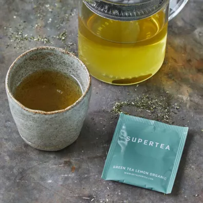 Teministeriet Supertea Green Tea Lemon Organic Herbata zielona