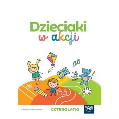 Dzieciaki w akcji. 4-latki. Zestaw dla dziecka - Anna Stalmach-Tkacz, Karina Mucha