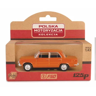 DAFFI KOLECKJA PRL FIAT 125P BR�ZOWY 1 43