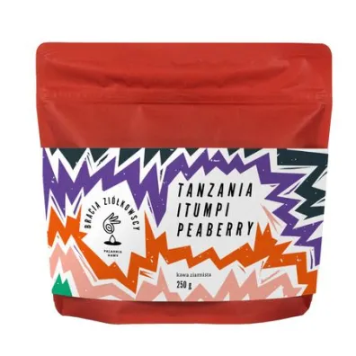 Bracia Zi�kowscy Kawa ziarnista Tanzania Itumpi Peaberry Washed Filter 250 g