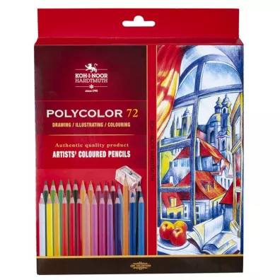 Koh-I-Noor Kredki o��wkowe Polycolor 3837 72 szt.