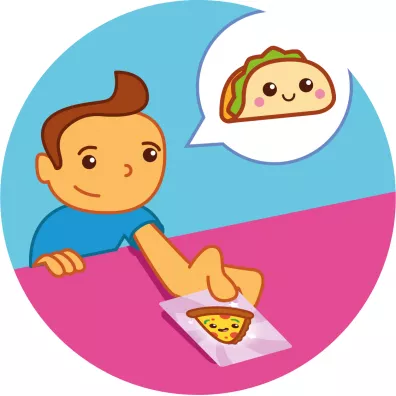 Buka, Kotek, Pizza Rebel