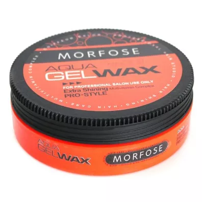 Morfose Professional Aqua Hair Gel Wax Extra Shining nab�yszczaj�cy wosk �elowy do w�os�w Melon 175 ml