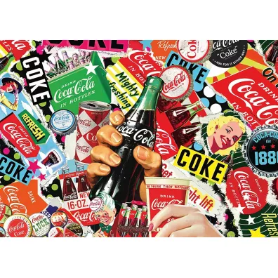 Puzzle 1000 el. Coca-Cola. Reklama Schmidt