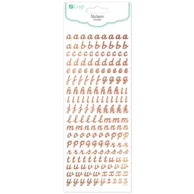Dalprint Naklejki Alfabet 168 szt.
