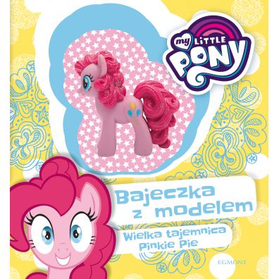 My Little Pony Wielka tajemnica Pinkie Pie Bajeczka z modelem