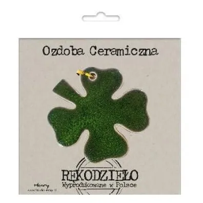 Henry Zawieszka ceramiczna - Koniczyna