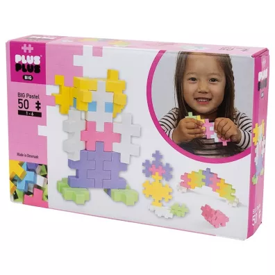 Klocki Plus-Plus Big Zestaw pastelowy 50el.