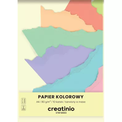 Top-2000 Papier kolorowy Creatinio A4 10 kartek