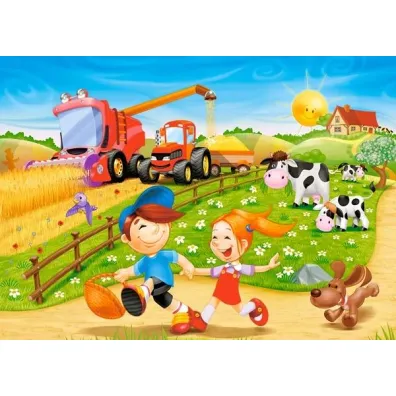 Puzzle 60 el. Lato na wsi Castorland