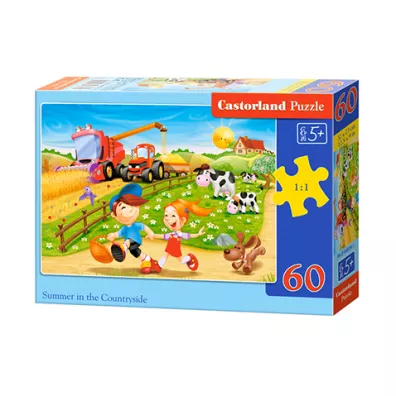 Puzzle 60 el. Lato na wsi Castorland