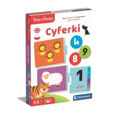 Ucz� si� bawi�c. Cyferki Clementoni