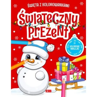 �wi�ta z kolorowankami. �wi�teczny prezent