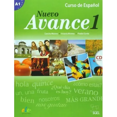 Nuevo Avance 1 podr�cznik + CD - Concha Moreno, Zurita Piedad, Victoria  Moreno