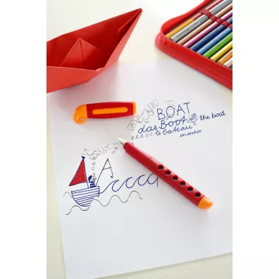 Faber-Castell Piro wieczne Scribolino czerwone