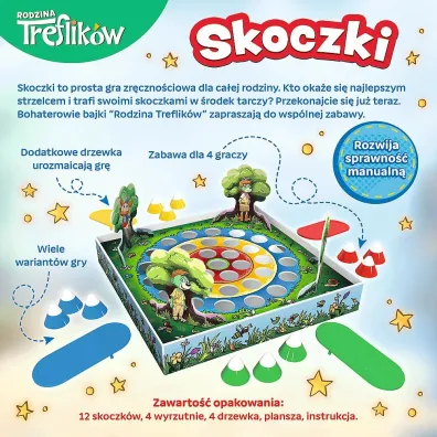 Gra Skoczki Rodzina Treflik�w TREFL 02820 TR