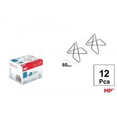 Spinacz do papieru krzy�owy motyl 60mm