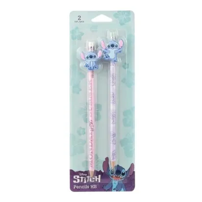 Pakiet dla przedszkolaka. Puzzle 30 el. Lilo&Stitch na wakacjach, O��wki z gumow� nak�adk� Disney Fashion Stitch 3