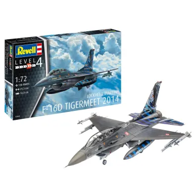 Lockheed Martin F-16D Tigermeet 2014 Samolot 1:72 Revell