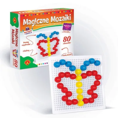 Alexander Magiczne mozaiki. Kreatywno�� i edukacja - 80 element�w