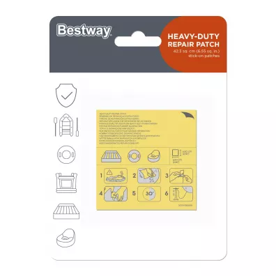 Wodoodporne �atki naprawcze do basen�w, materacy Bestway