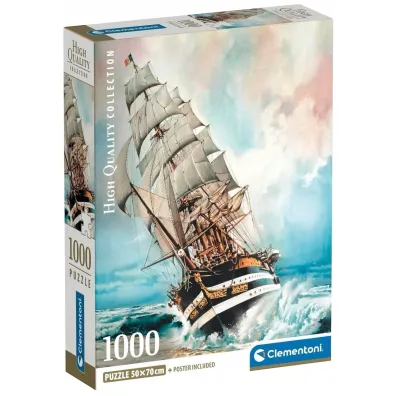 Puzzle 1000 el. Amerigo Vespucci Clementoni