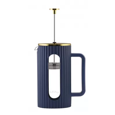 Vialli Design Zaparzacz do kawy i herbaty Livio indigo 1050 1 l