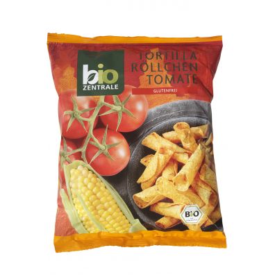 Bio-Zentrale Chipsy tortilla rurka bez glutenu 125 g Bio
