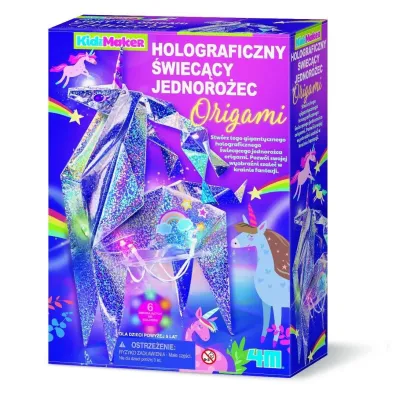 KidzMaker Holograficzny �wiec�cy Jednoro�ec 4M Industrial Development Ltd.