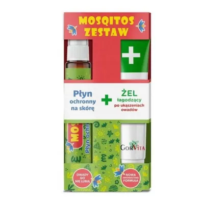 Gorvita MOSQITOS p�yn + �el �agodz�cy 2 x 20ml