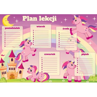 Henry Plan lekcji A5 Kucyk