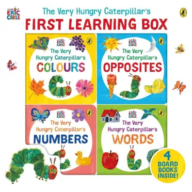 The Very Hungry Caterpillar's Early Learning Box wer. angielska - Eric Carle