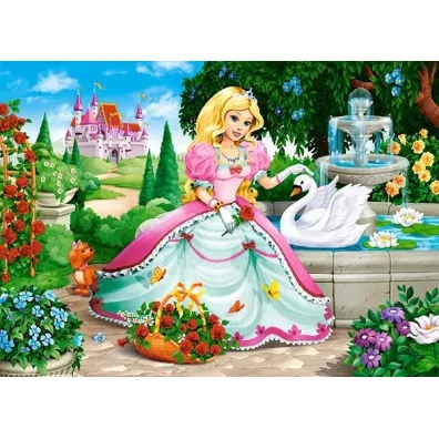 Puzzle 60 el. Ksi�niczka z �ab�dziem Castorland