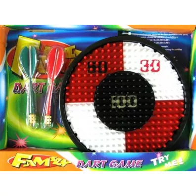 Dart KOLORY - bezpieczne rzutki o red. 17 cm (1869) Ubon