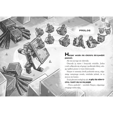Minecraft. Projekt pszczo�a. Saga Stonesword. Tom 4