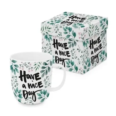 Ppd PaperProducts Design Kubek porcelanowy Mi�ego Dnia 350ml