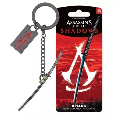 Keychain Brelok Assassin`s Creed Shadows Naoe Katana