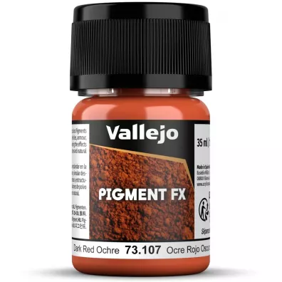 Vallejo: 73.107 - Pigment FX - Dark Red Ochre 35ml