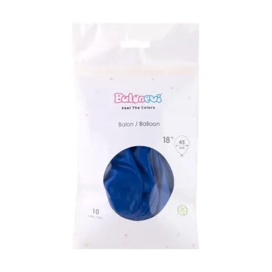 GoParty Balony lateksowe Pastel niebieskie 45cm