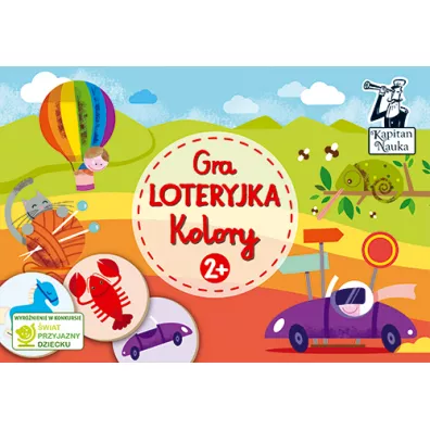 Kapitan Nauka. Gra Loteryjka. Kolory. 2+ Edgard