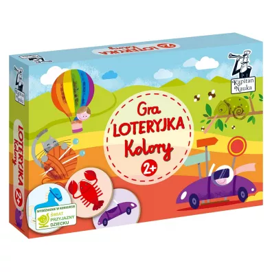 Kapitan Nauka. Gra Loteryjka. Kolory. 2+ Edgard