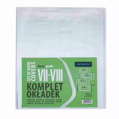 Paczka ok�adek uniwersalnych Astrapap do klas VII-VIII