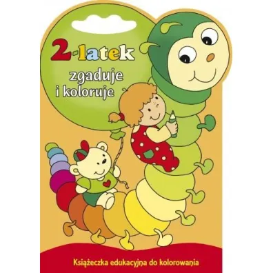 2 latek zgaduje i koloruje