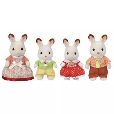 Sylvanian Rodzina krlikw z czekoladowymi uszkami