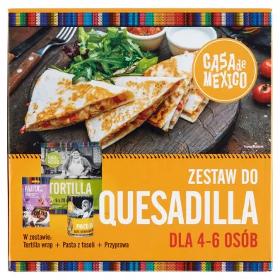 Casa De Mexico Zestaw do przygotowania quesadilla 690 g