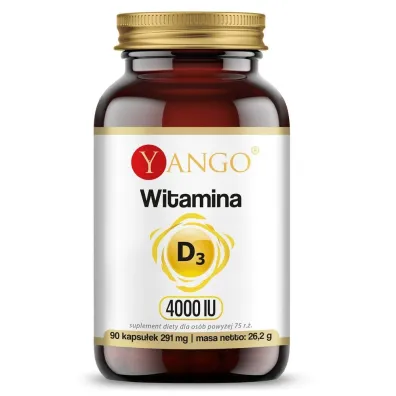Yango Witamina D3 4000 IU Suplement diety 90 kaps.